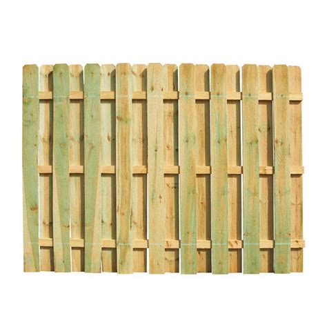 shadowbox fence panel 6x8 lowe's